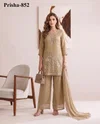 K 1174 By Naisha Salsa Beads Work Kurti With Bottom Dupatta 